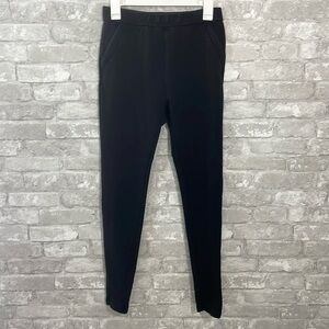 Fancy Homebody Black Leggings Sweatpants